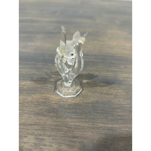 Crystal Images By Crystallite 2 Frosted Reef Fish Figurine 3" - Picture 4 of 7